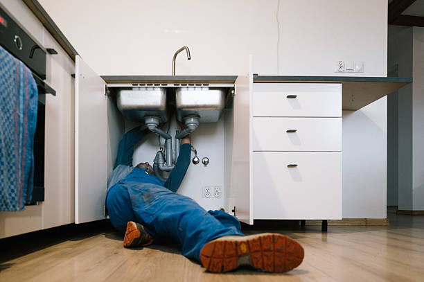 Professional Drain Cleaning technician working in Cottage Grove, WI
